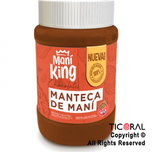 MANTEQUILLA DE MANI CHOCOLATE X 350GR KING x 1